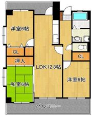 グレートハウス晩餐館の間取り画像