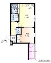 フジパレス上新庄西の間取り画像