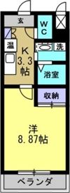 ハイツ山光の間取り画像