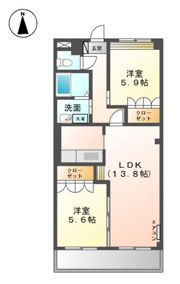 M グレイシャスの間取り画像
