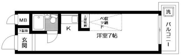 日神パレス新大塚の間取り画像
