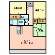 ユニオンヒルズ寿の間取り画像