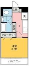 グリーンサイドの間取り画像