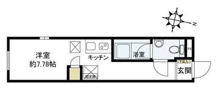 アルカンシエル中野の間取り画像