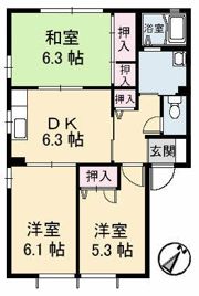 ジュネスタウン C棟の間取り画像