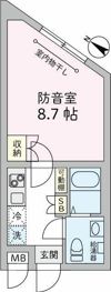 ラシクラス東高円寺の間取り画像