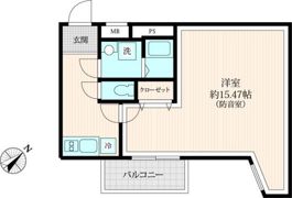 「防音マンション」（仮）サウンドフリー東池袋の間取り画像
