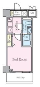 S－RESIDENCE妙典broadの間取り画像