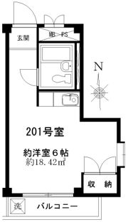 グリーンハイツの間取り画像