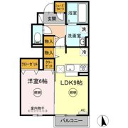アーバンハイツ Fの間取り画像