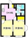 エルディム本郷の間取り画像