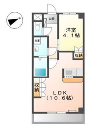 サンキャッスルの間取り画像