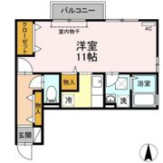 フェイバリット フラット C棟の間取り画像