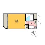 ヒルハウスコンフォート2の間取り画像