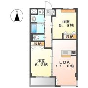 レーグル2番館の間取り画像