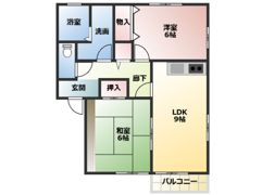 フラワーパークの間取り画像