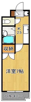 シャトレ徳力の間取り画像