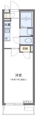 クレイノシャトーブランカⅡの間取り画像