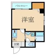 スカイコート銀座東第2の間取り画像