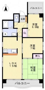 第一アリメントビルの間取り画像