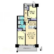アルファスマート高松駅西の間取り画像