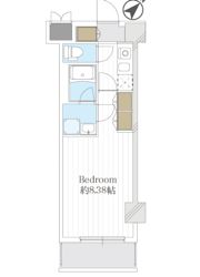 LEXE AZEST横濱関内の間取り画像