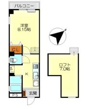 ピア中通の間取り画像