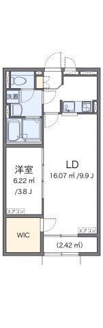 クレイノプランドールの間取り画像
