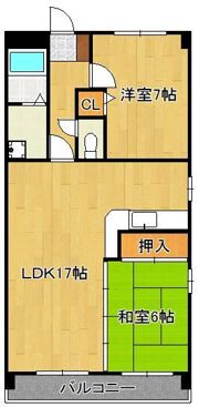 フルーレ嵐山の間取り画像