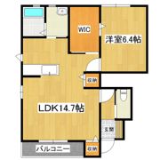 パークハイツE棟の間取り画像