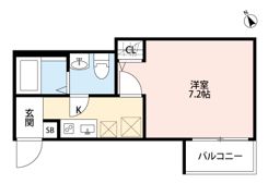 BAYSIDE VIEWの間取り画像