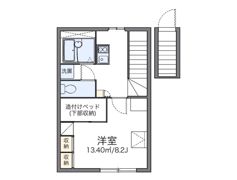 レオパレスいずみの間取り画像