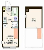 ハーモニーテラス・プリマ カーサの間取り画像