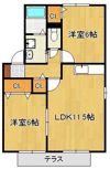 ジュネスK Bの間取り画像