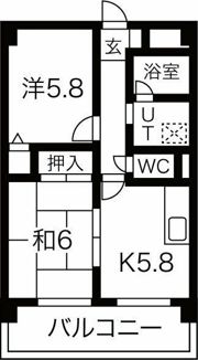 ピュアプレイスの間取り画像
