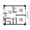 谷澤マンションの間取り画像