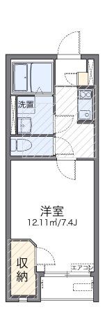 レオネクスト小山ロイヤル館の間取り画像