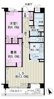 Park Residence戸越公園の間取り画像
