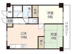 ハーシオンフルタⅡの間取り画像