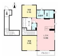 クレセオ ブレス Ⅰ番館の間取り画像