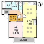 サニーコート Aの間取り画像
