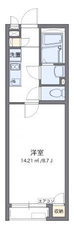 クレイノフォレスト早坂の間取り画像