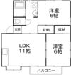 エスペランス広沢 Bの間取り画像