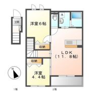 ベルクレストの間取り画像