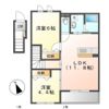 ベルクレストの間取り画像