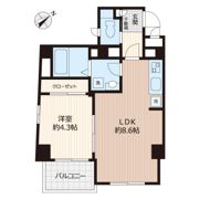 ソシア恵比寿の間取り画像