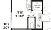 カーサローズの間取り画像