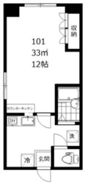 西馬込ダイヤモンドマンションの間取り画像