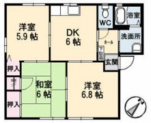 ファミール宮本 A棟の間取り画像