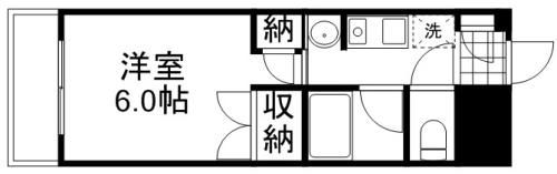 K’sB下伊福B棟の間取り画像
